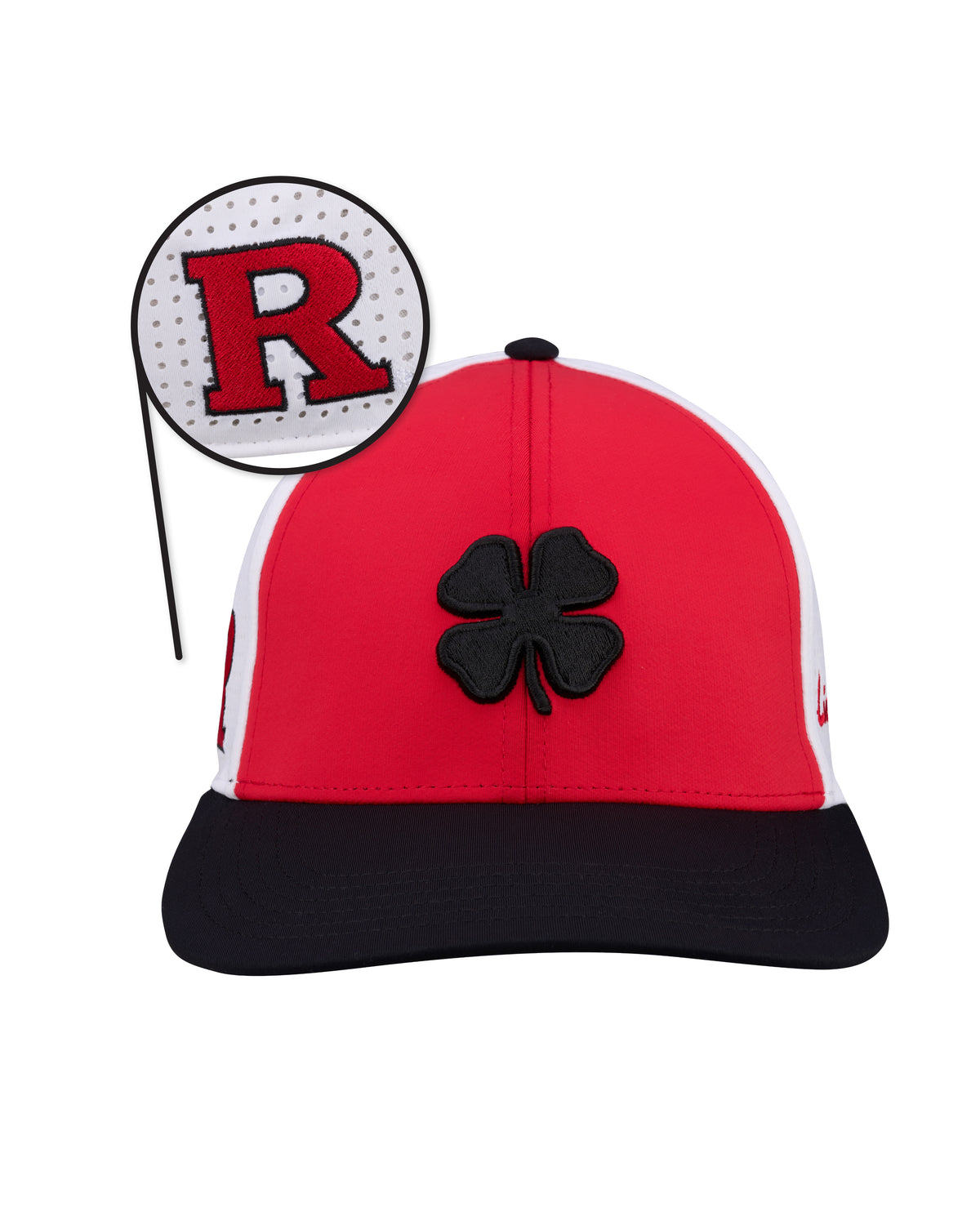 Red Rutgers Scarlet Knights Performance Hat with Black Clover