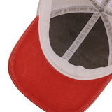 Red, grey, and white two tone vintage style hat from Black Clover featuring Texas A&M Aggies logo