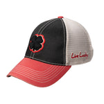 Two Tone Vintage Red and Black Hat from Black Clover