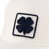 White perforated hat from Black Clover featuring USU Aggies logo