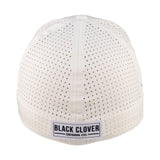 White perforated hat from Black Clover featuring USU Aggies logo