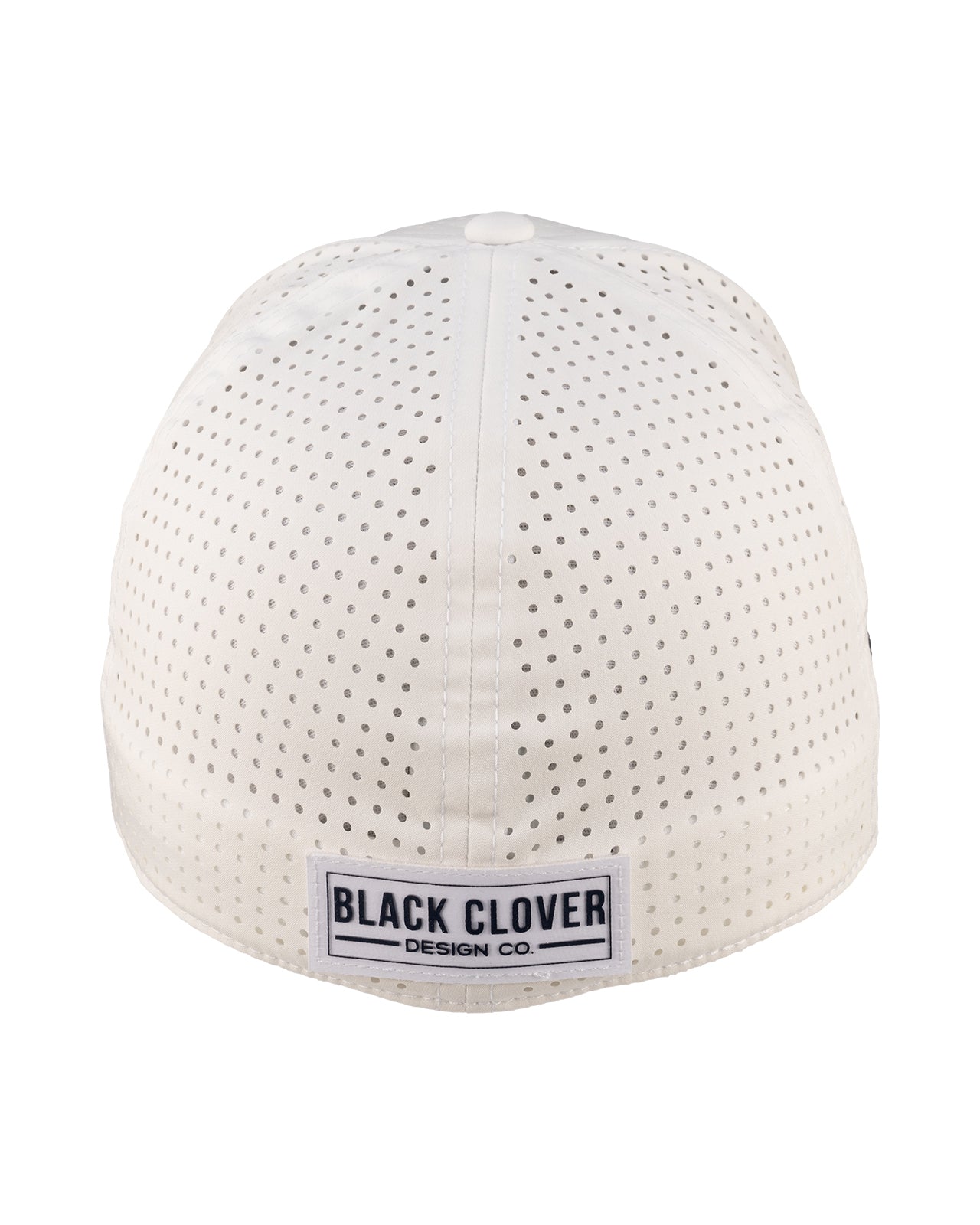 White perforated hat from Black Clover featuring USU Aggies logo