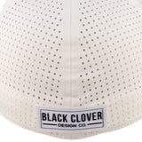 White perforated hat from Black Clover featuring USU Aggies logo