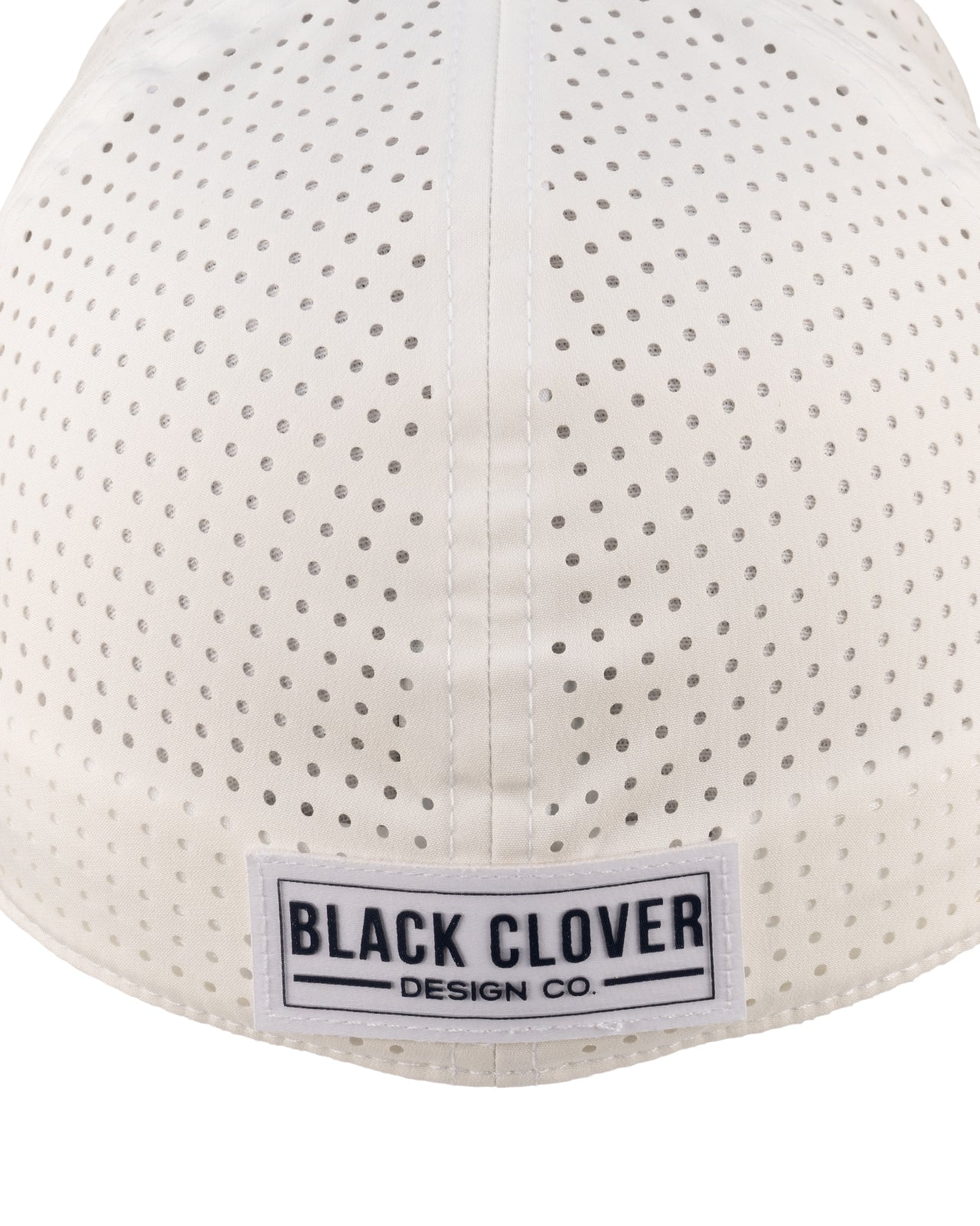 White perforated hat from Black Clover featuring USU Aggies logo