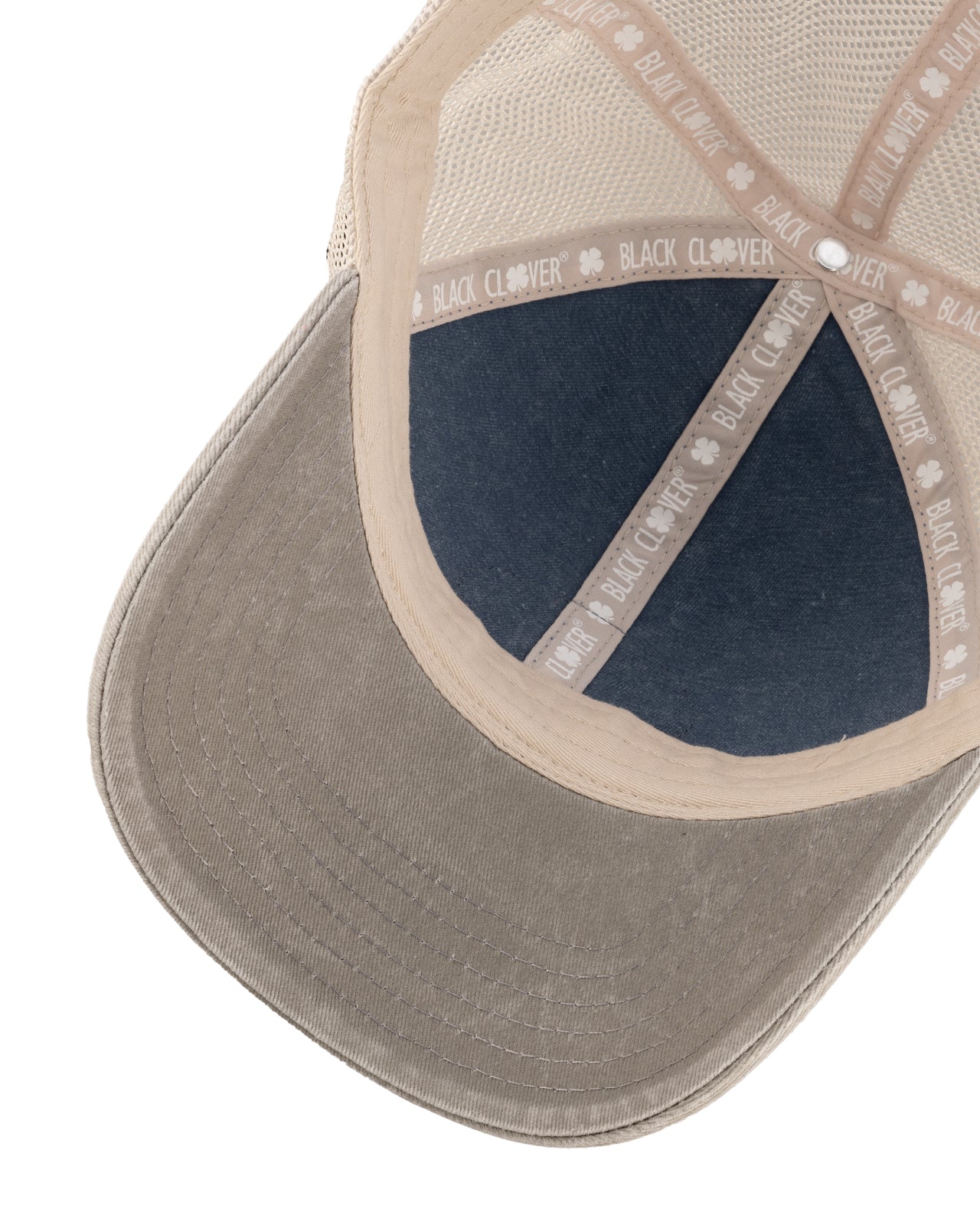 Grey and blue two tone vintage style hat from Black Clover featuring USU Aggies logo