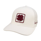 White perforated hat from Black Clover featuring Virginia Tech Hokies logo