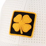 White perforated hat from Black Clover featuring Wichita State Shockers logo