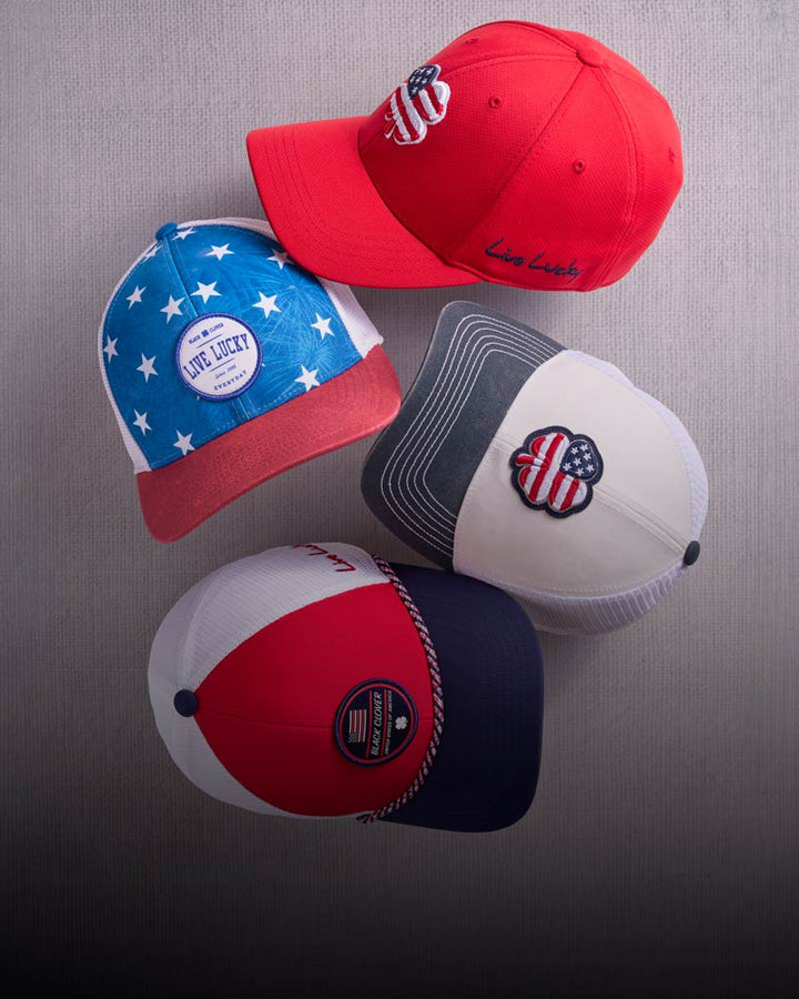 Premium Clover Black Fitted Hat Black Clover